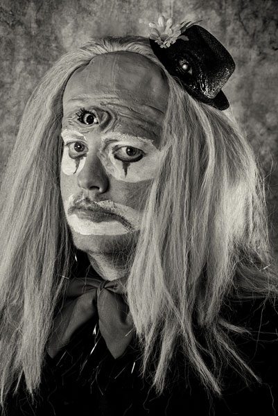 Photograph Vicki Lea Boulter Clown 9 on One Eyeland